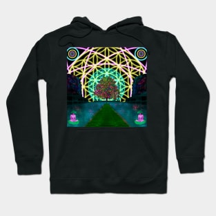 Sacred Geometry - Flower of Life - Path to the Tree of Life Hoodie